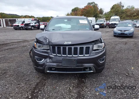2015 Jeep Grand Cherokee Overland z USA, uszkodzony, nr VIN 1C4RJFCG0FC806900
